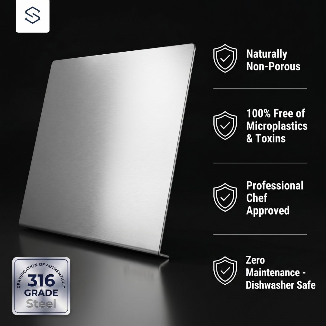 Symurix™ Stainless Steel Cutting Board