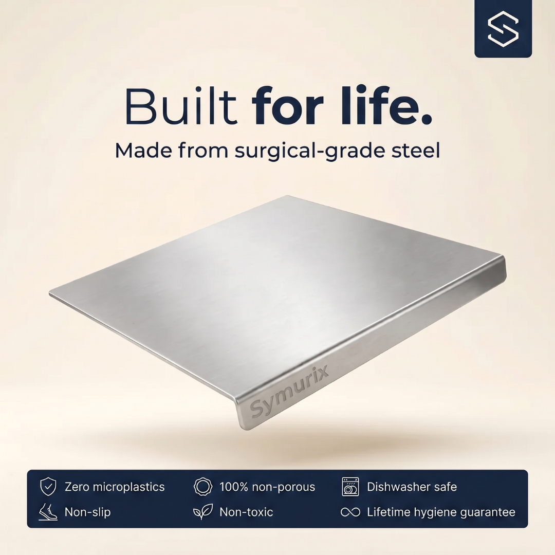 Symurix™ Stainless Steel Cutting Board