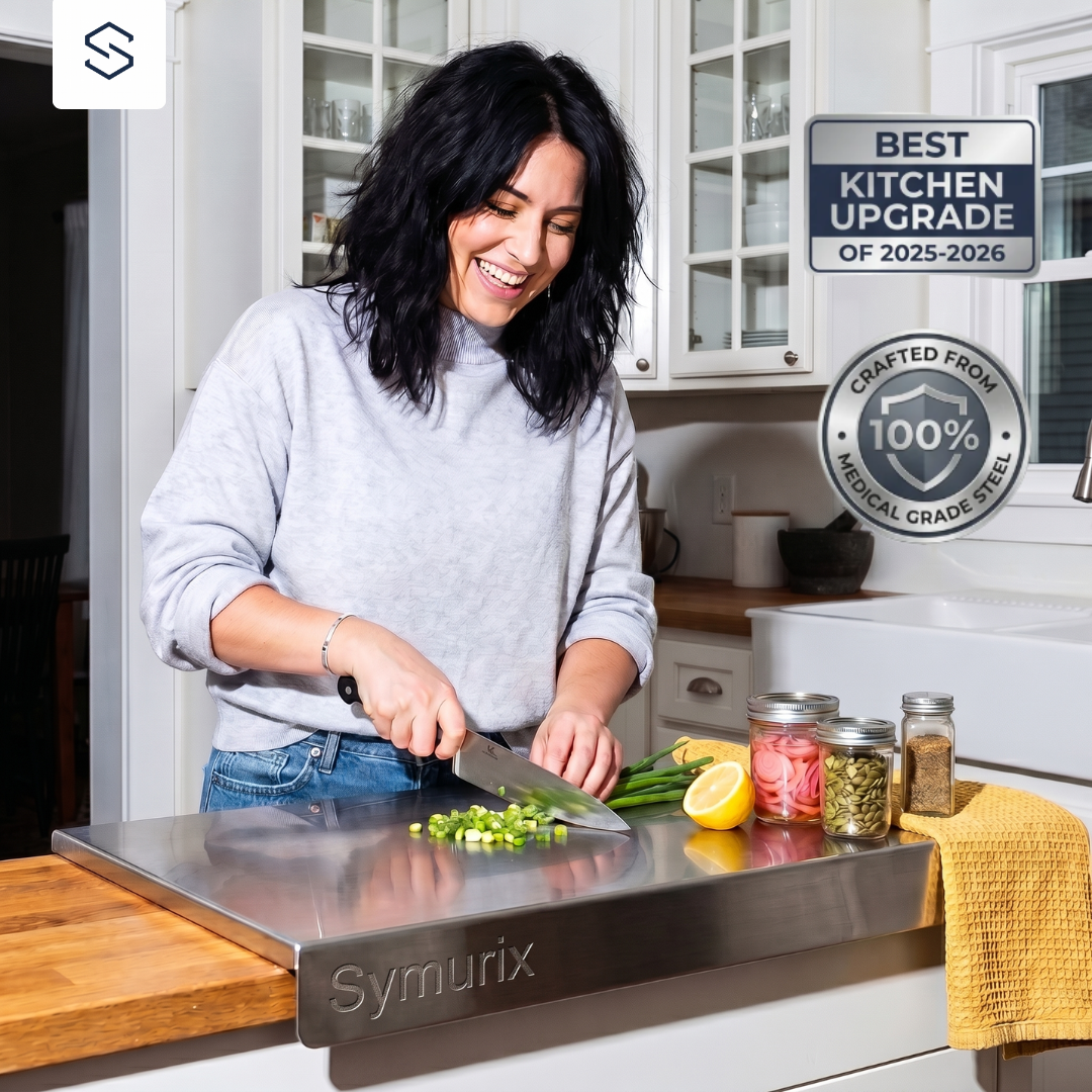 Symurix™ Stainless Steel Cutting Board