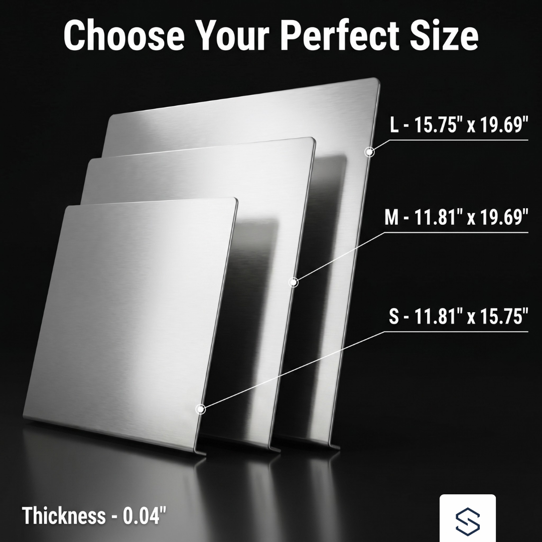Symurix™ Stainless Steel Cutting Board
