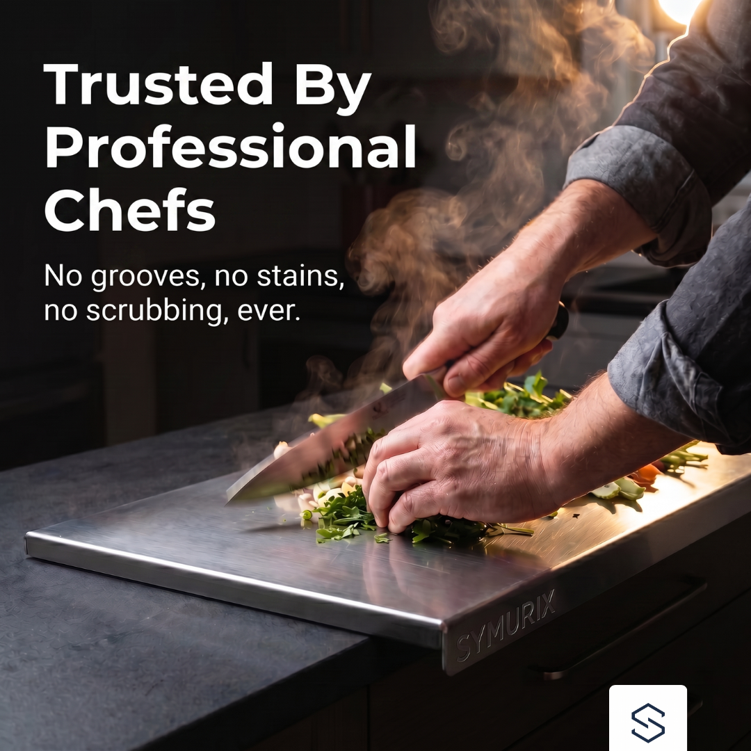 Symurix™ Stainless Steel Cutting Board