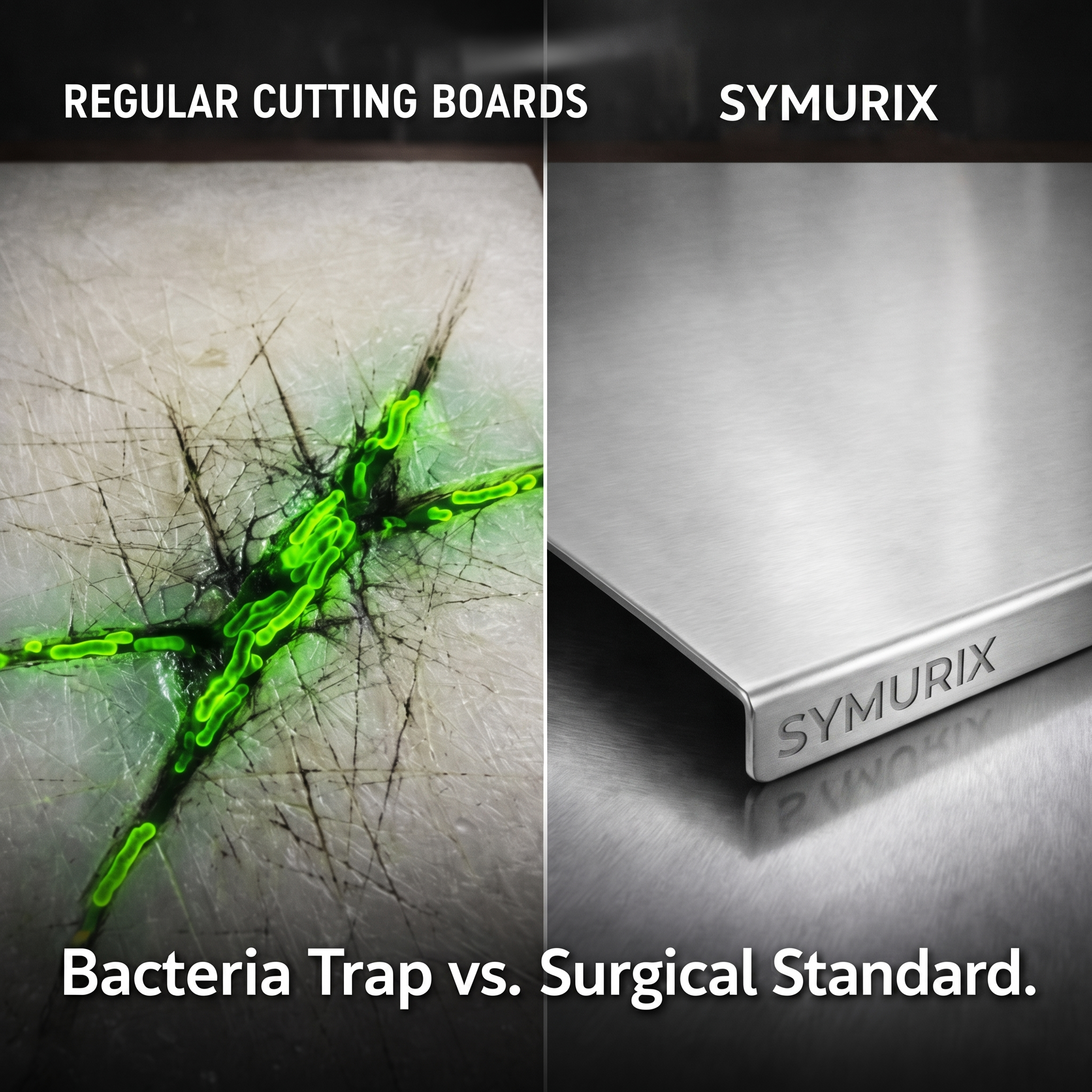 Symurix™ Stainless Steel Cutting Board