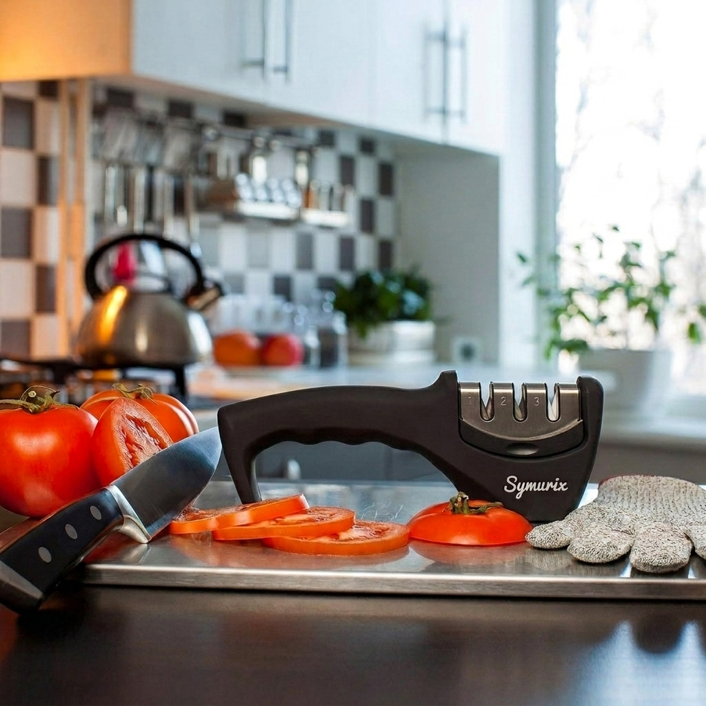 Symurix™ Pro Edge - 3-Stage Professional Knife Sharpening System