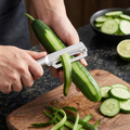 Symurix™ Pro Peel - 3-in-1 Stainless Steel Knife, Vegetable Peeler & Bottle Opener